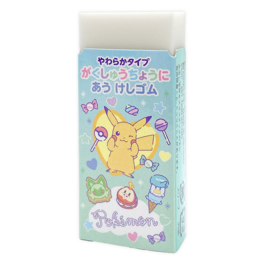 Pokemon Eraser from Japan with colorful character design