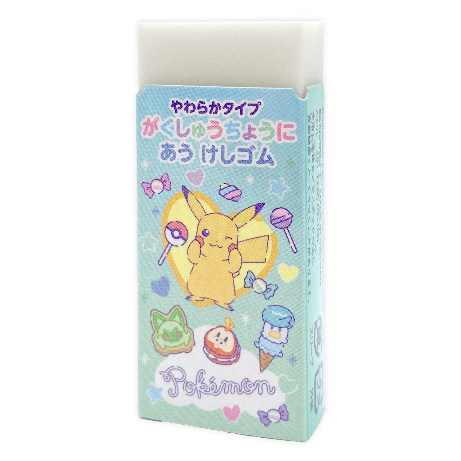 Pokemon Eraser from Japan with colorful character design