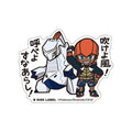 B-SIDE LABEL Pokemon Sticker Kibana & Duraludon from Japan, featuring a steel dragon type pokemon