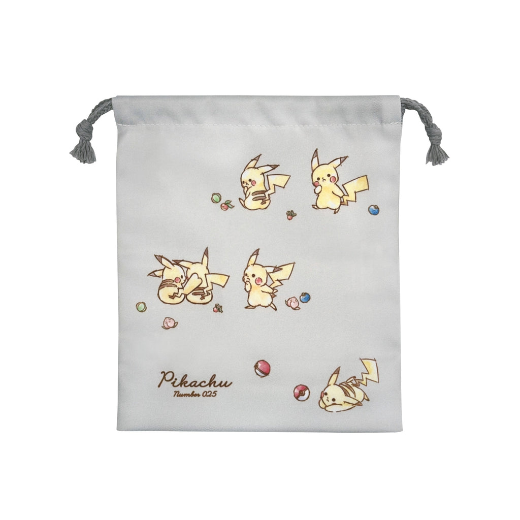 Gusseted drawstring “Pikachu number025” Perfect for going out