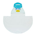 Pokemon Towel with Hood and Tail, colorful character design from Japan