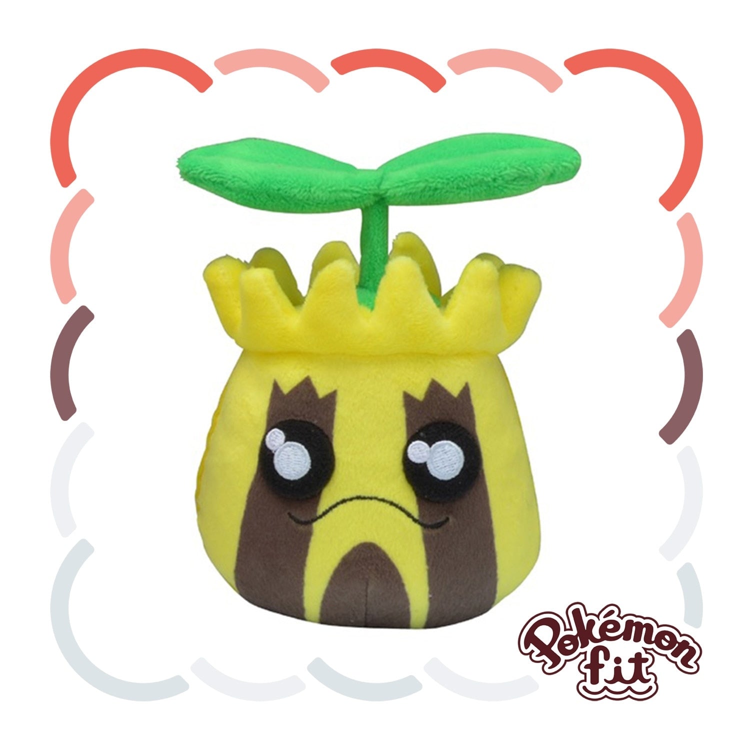 Pokémon fit Sunkern #191 Official Plush – Pokémon Center Japan