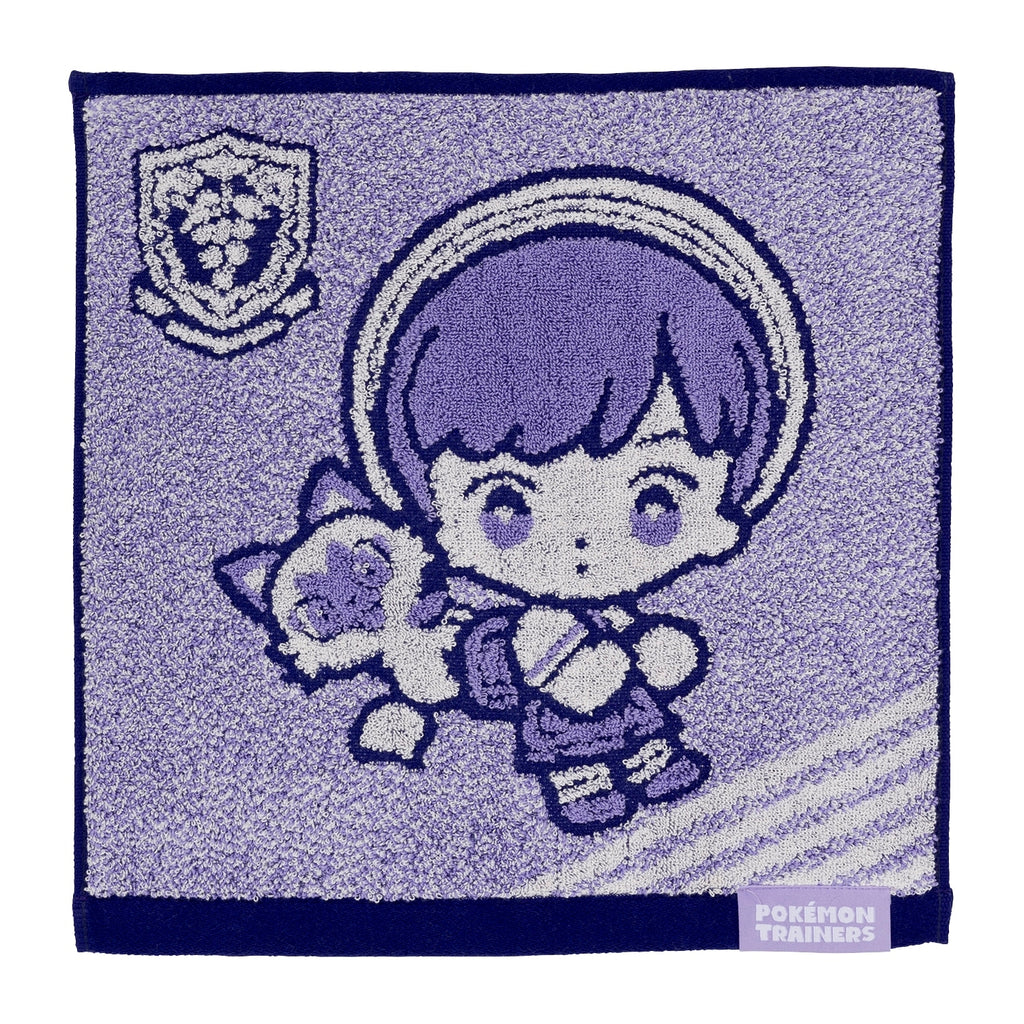 Pokémon Trainers Haruto & Nyaoha Guest Towel with colorful anime design from Japan