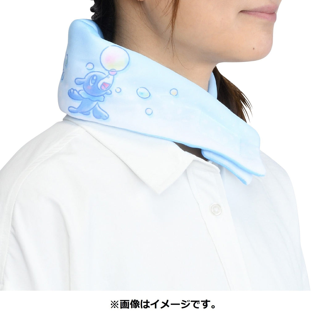 Pokemon Cool Neck Towel packaging from Japan, exclusive collectible