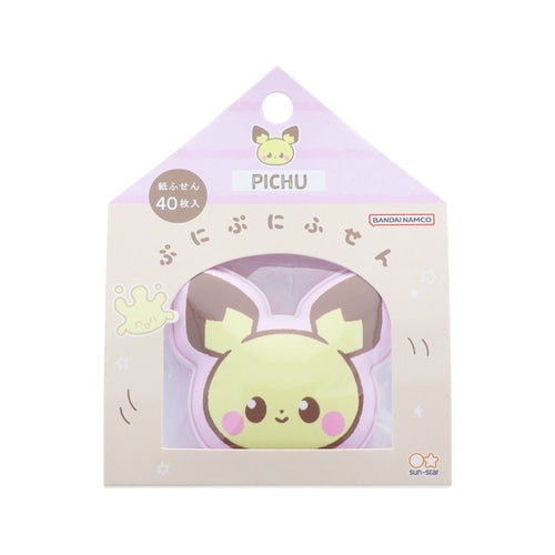 Puni Puni Sticky Poke Piece Pichu figure from Japan, cute electric mouse pokemon