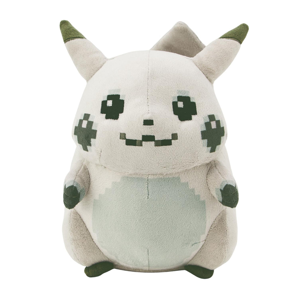 Authentic Japanese Pikachu plushie with detailed facial expression from Japan
