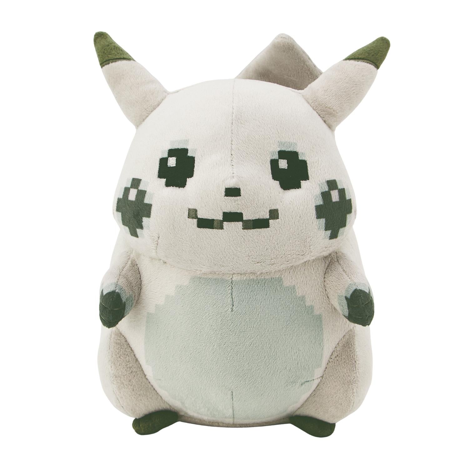 Authentic Japanese Pikachu plushie with detailed facial expression from Japan