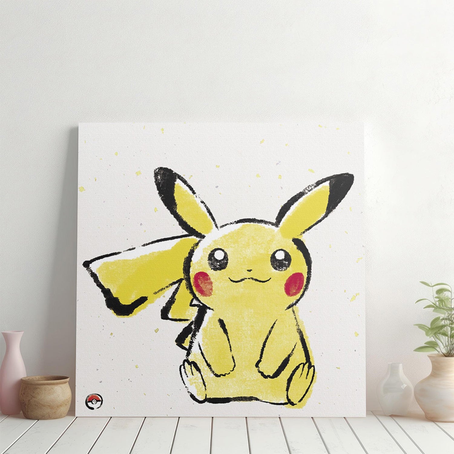Pikachu art panel, sourced directly from Japan, 360g
