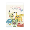 Pokemon Mini Memo notebook with colorful characters from Japan