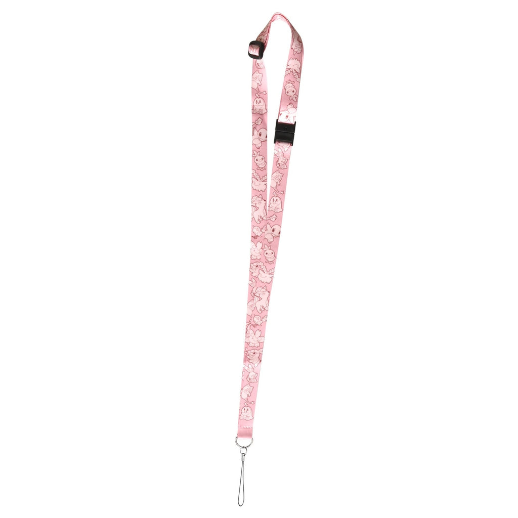 Pokemon Neck Strap Red from Japan, featuring a vibrant red design