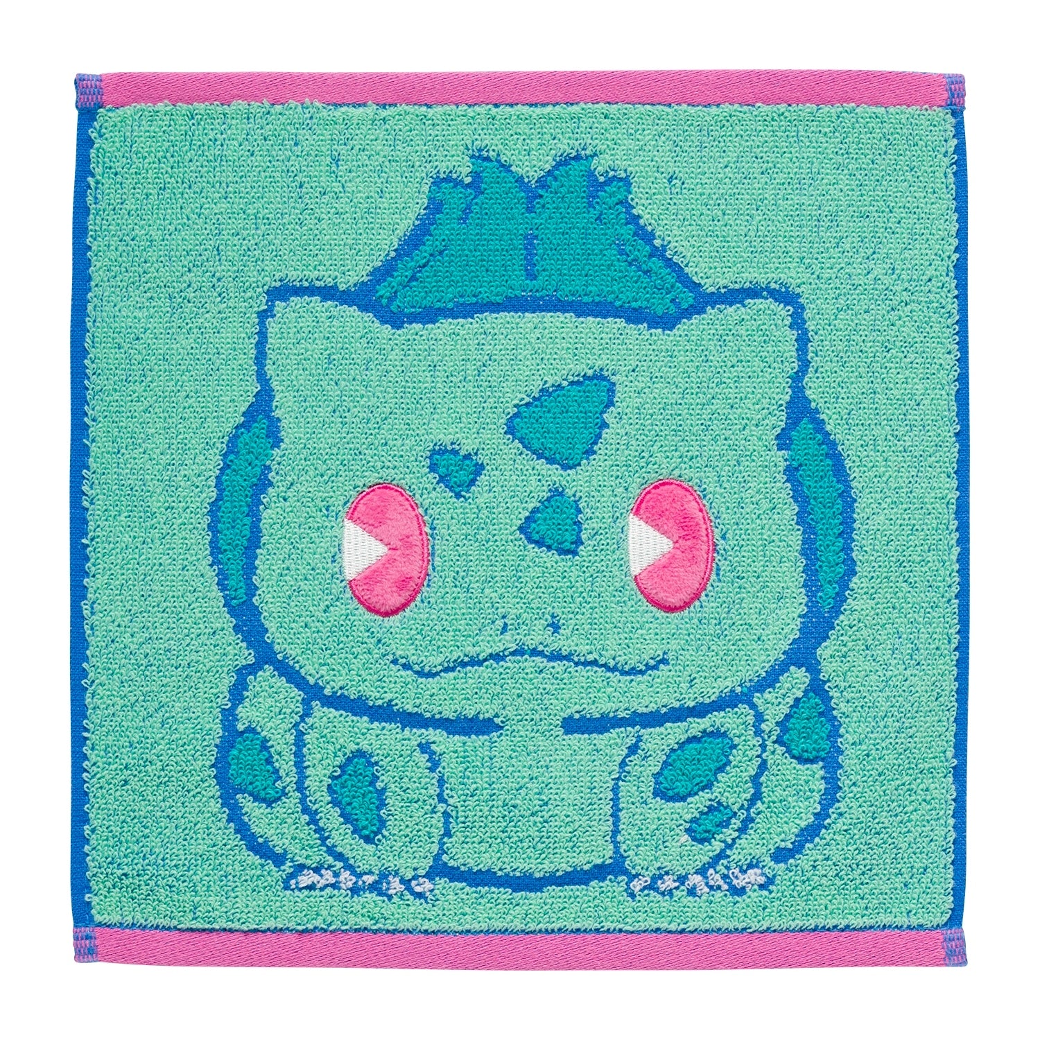 KADO Japan Authentic Pokemon Hand Towel Psycho Soda Bulbasaur with vibrant Bulbasaur design from Japan