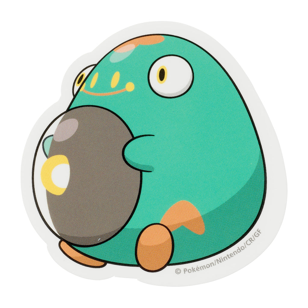 Pokemon Sticker Halabari from Japan, featuring Bellibolt with vibrant electric design