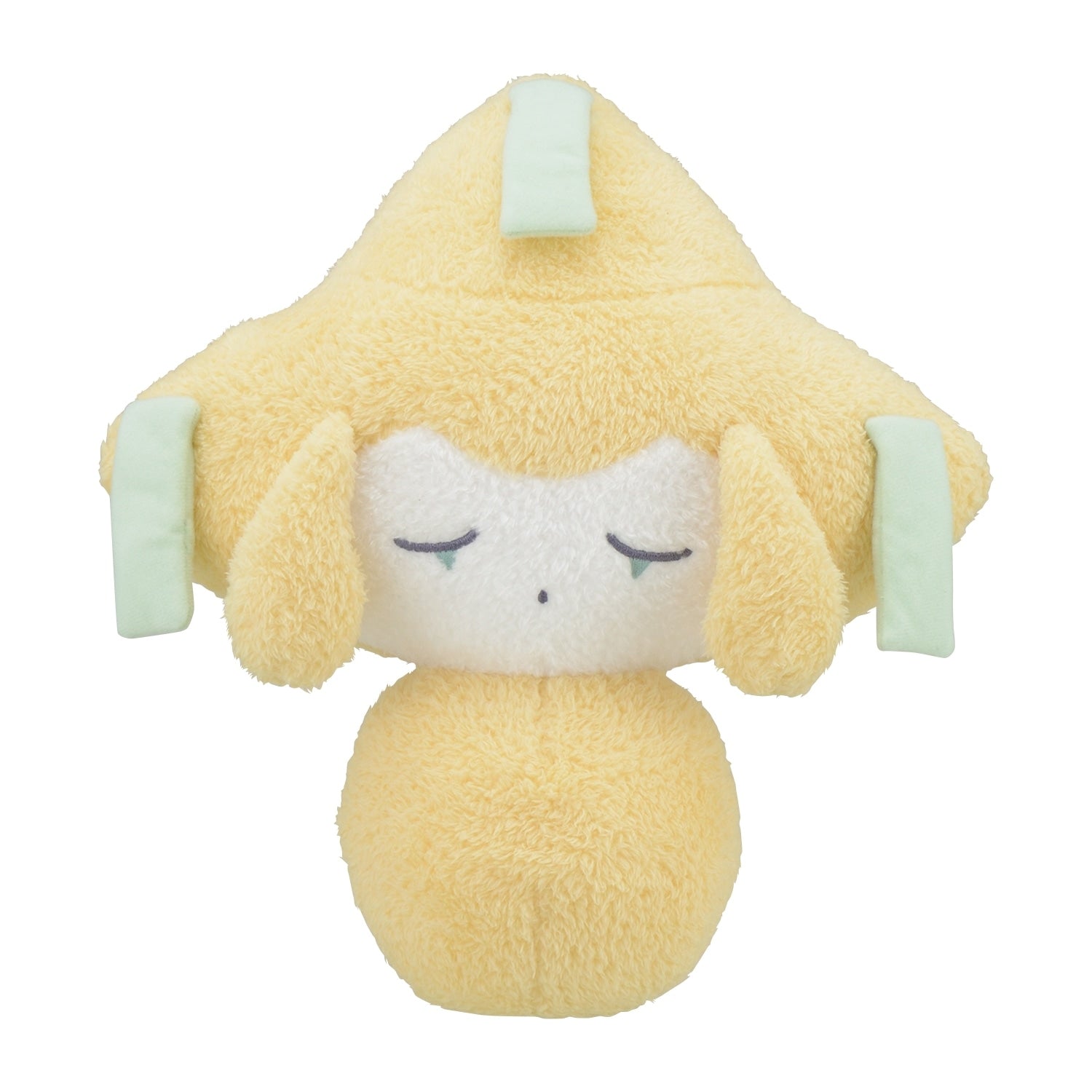 Luminous Jirachi Hoshi Tsunagi plushie from Japan with glowing details