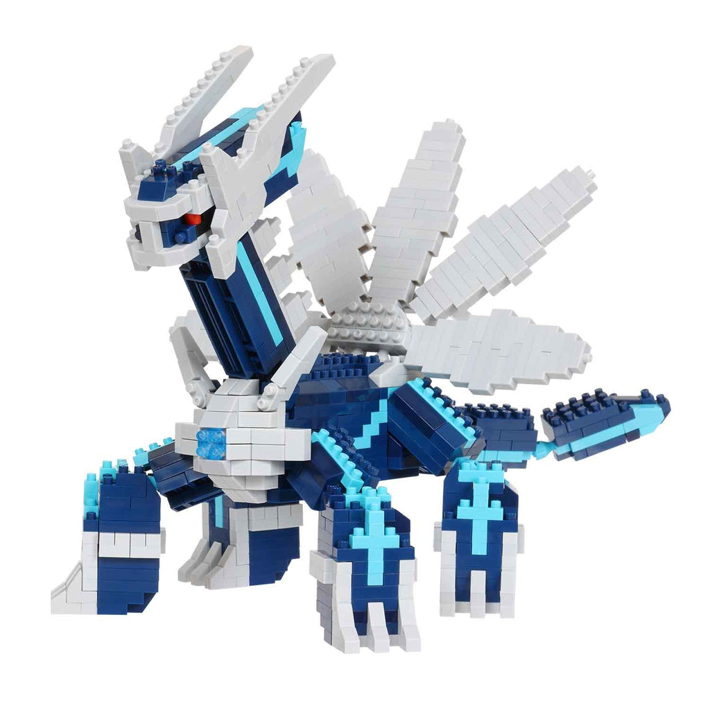 Authentic Nanoblock Dialga DX collectible from Japan, featuring intricate details