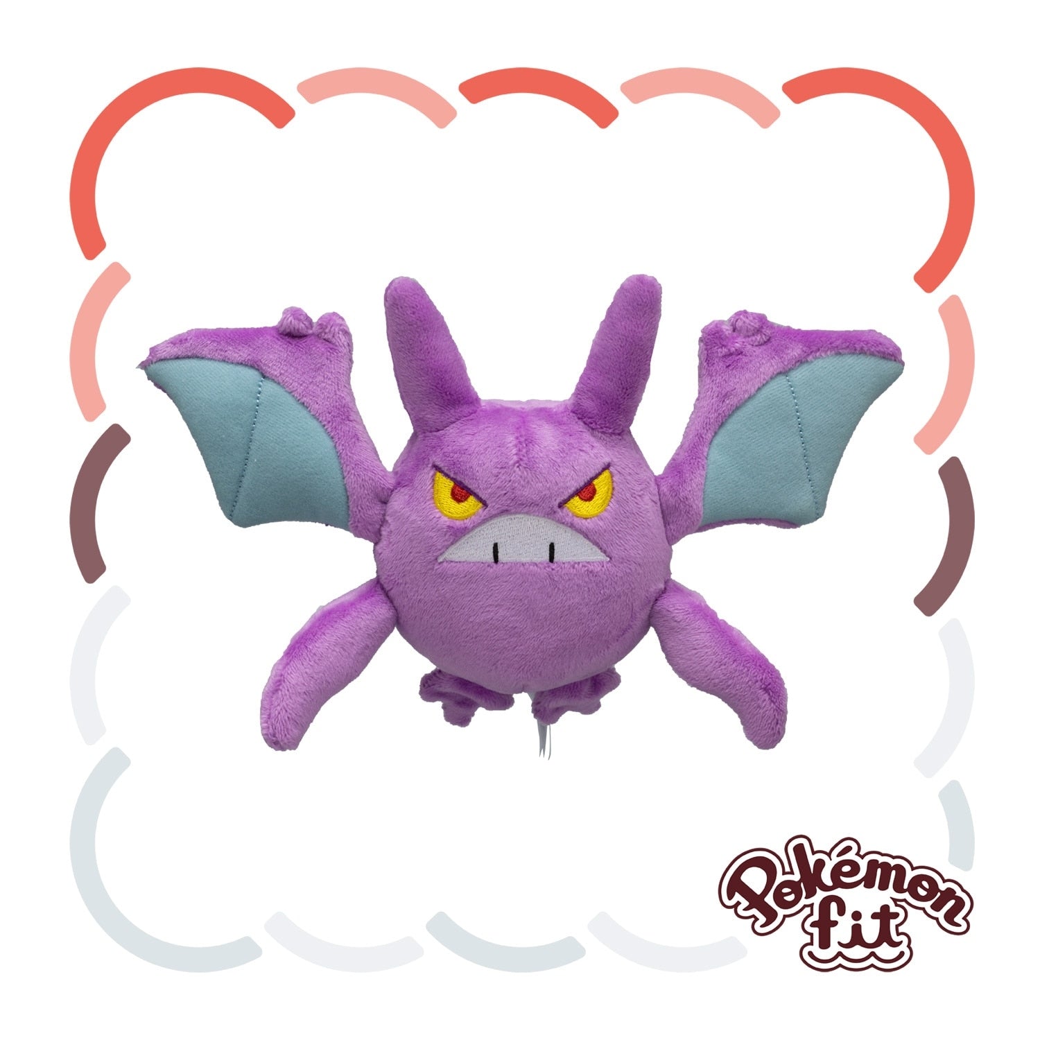 Pokémon Fit Crobat (#169) Official Plush – Pokémon Center Japan