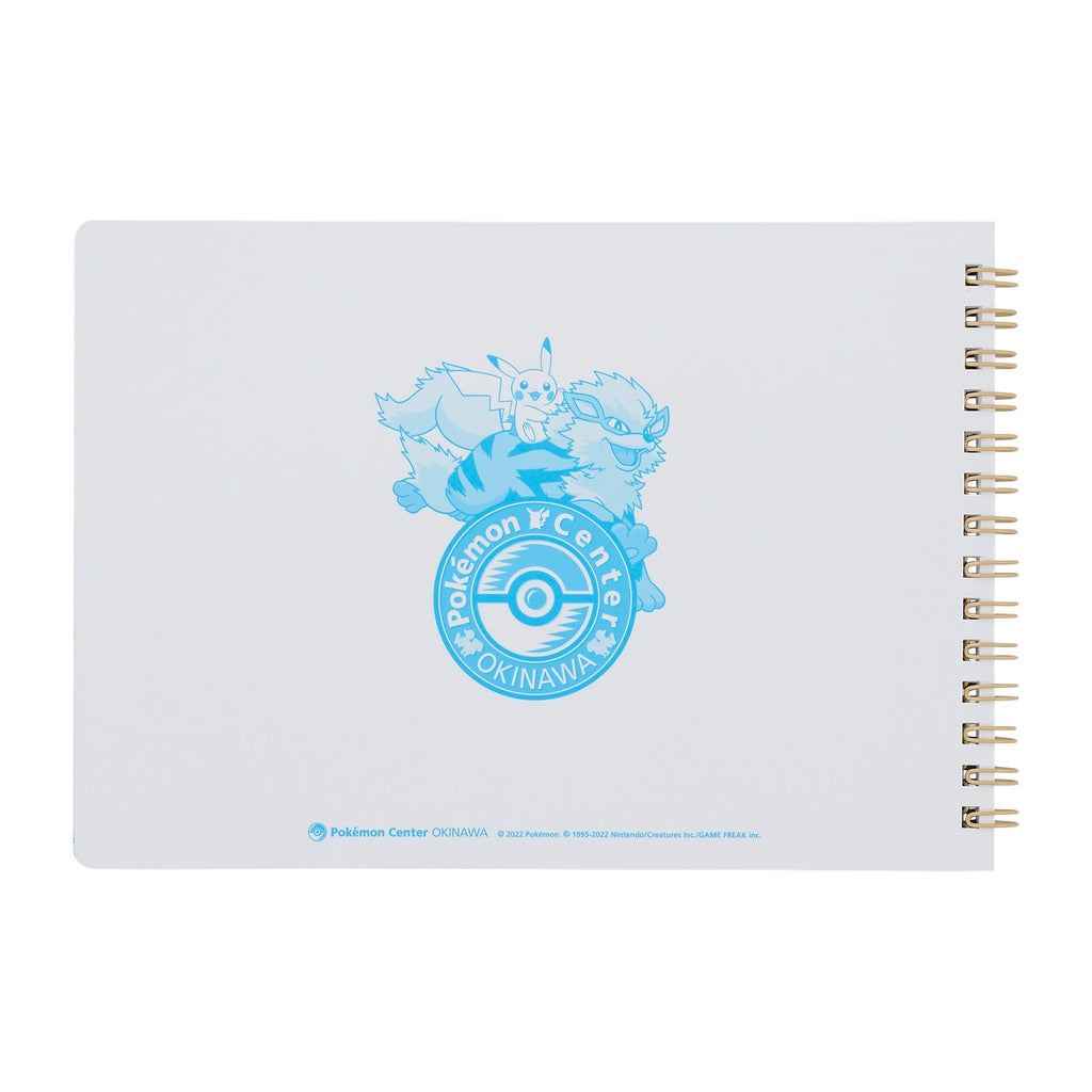 Pokemon Center Japan A5 Ring Note Okinawa collectible notebook with unique design from Japan