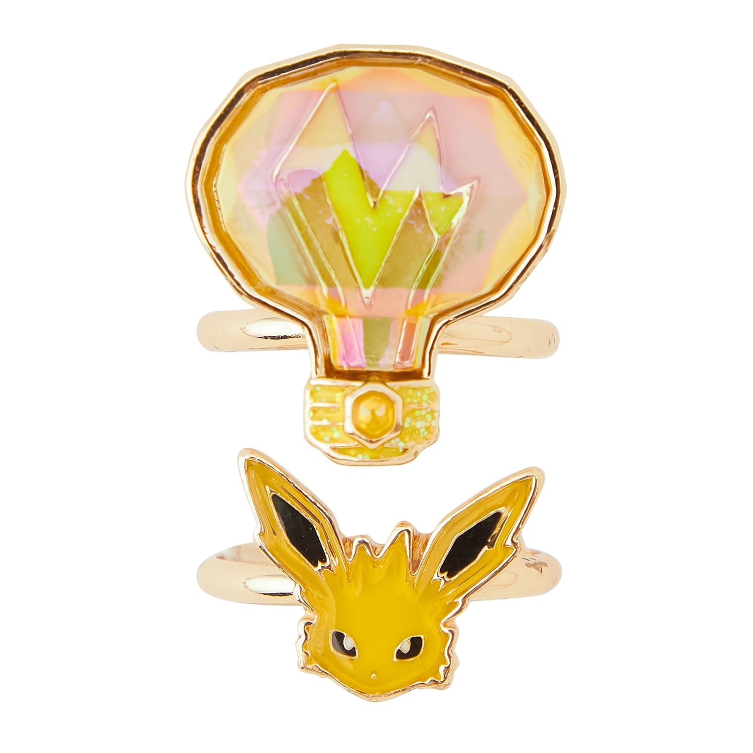 Authentic Pokémon Thunders ring, Japan exclusive, close-up