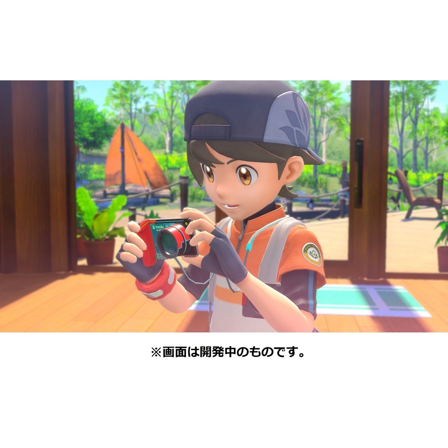 Authentic Pokemon Center New Snap game with Japanese packaging details