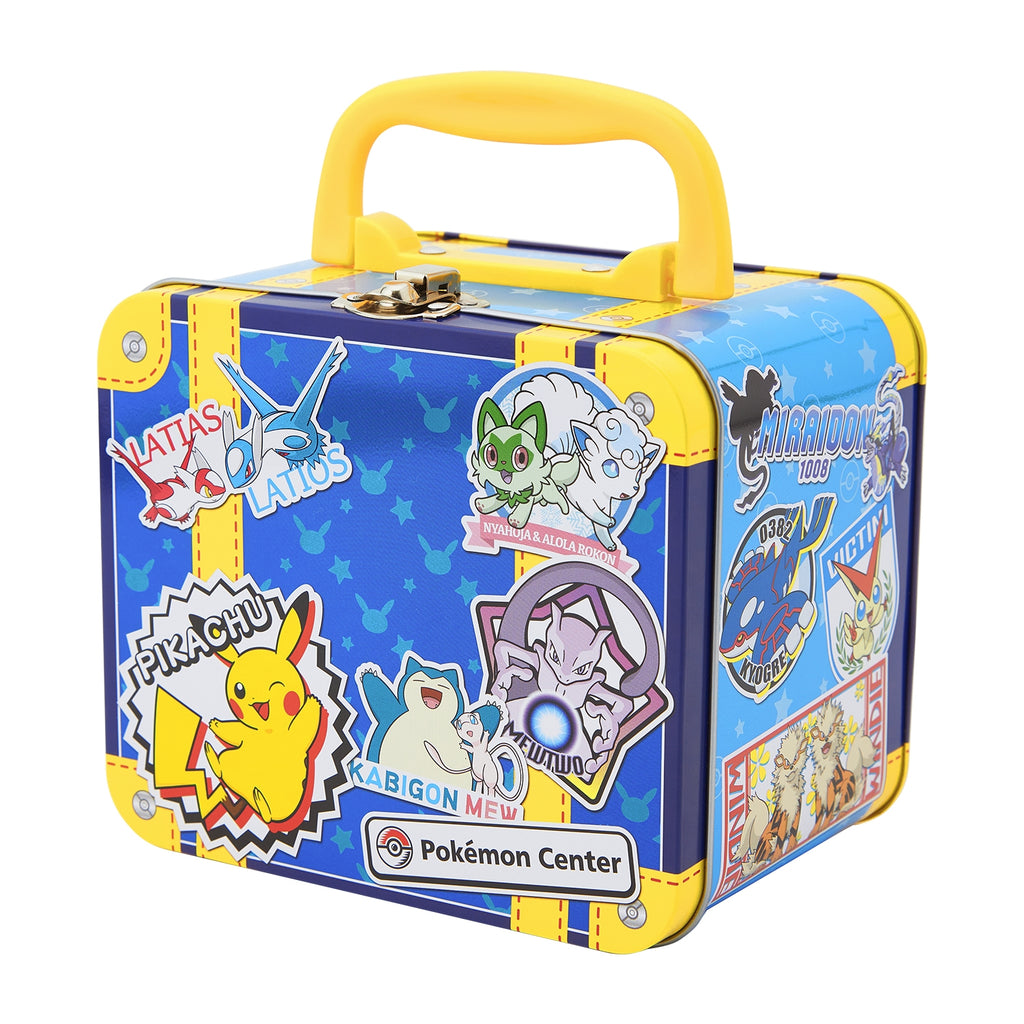 Star-shaped snack in trunk can Pokemon Center Travel Salt flavor with sticker