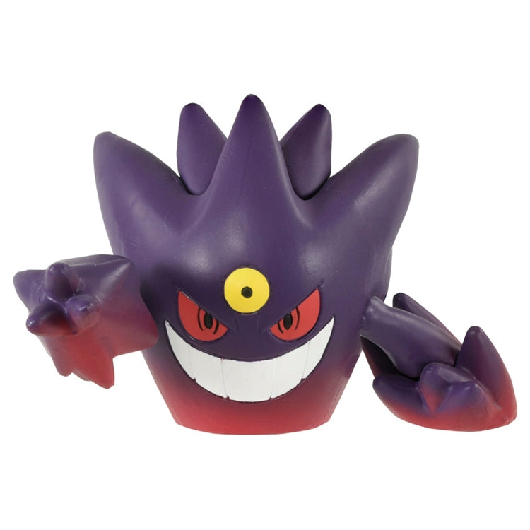 Authentic Japanese Moncolle Mega Gengar collectible, vibrant colors