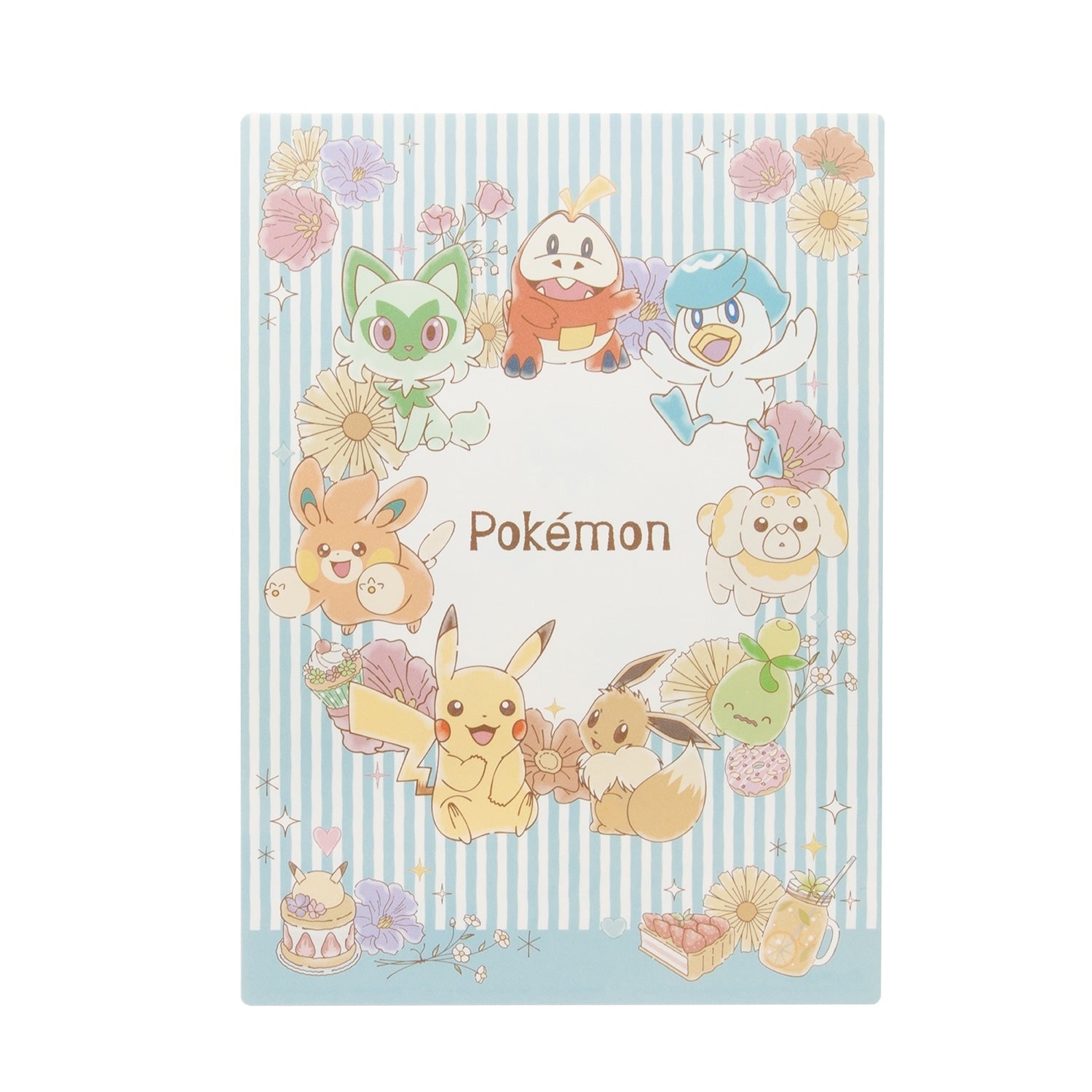 Pokemon Underlay cute from Japan, colorful character design