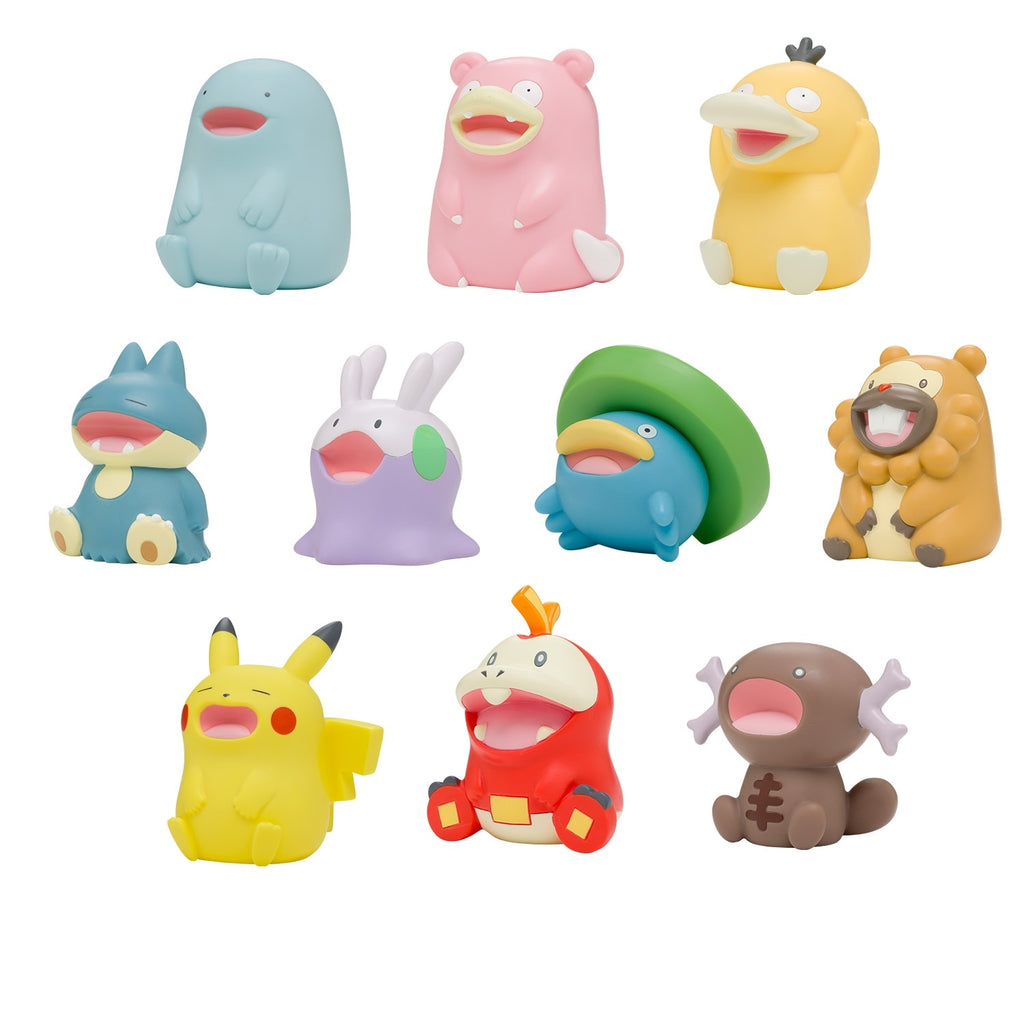 Pokemon 1, 2...pokan! Soft Vinyl Mascot BIG Yadon from Japan, colorful character design