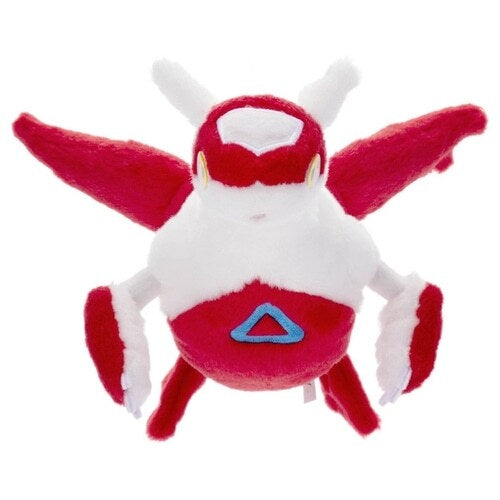 Authentic Japanese Latias Plush Toy with cute expression