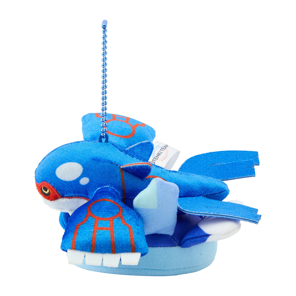 Authentic Pokemon Center Amefurashi Kyogre plush toy, Japan exclusive