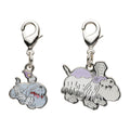 Pokemon Metal Charm 971/972 from Japan, featuring a detailed character design