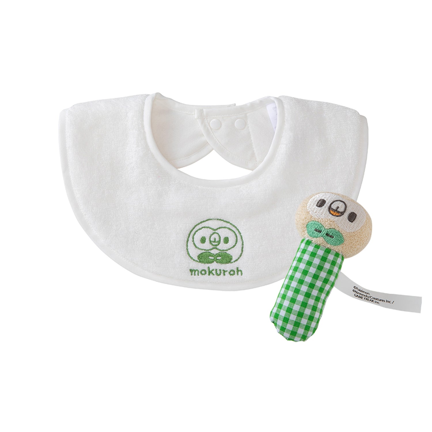 Monpoke Japanese accessory gift set green