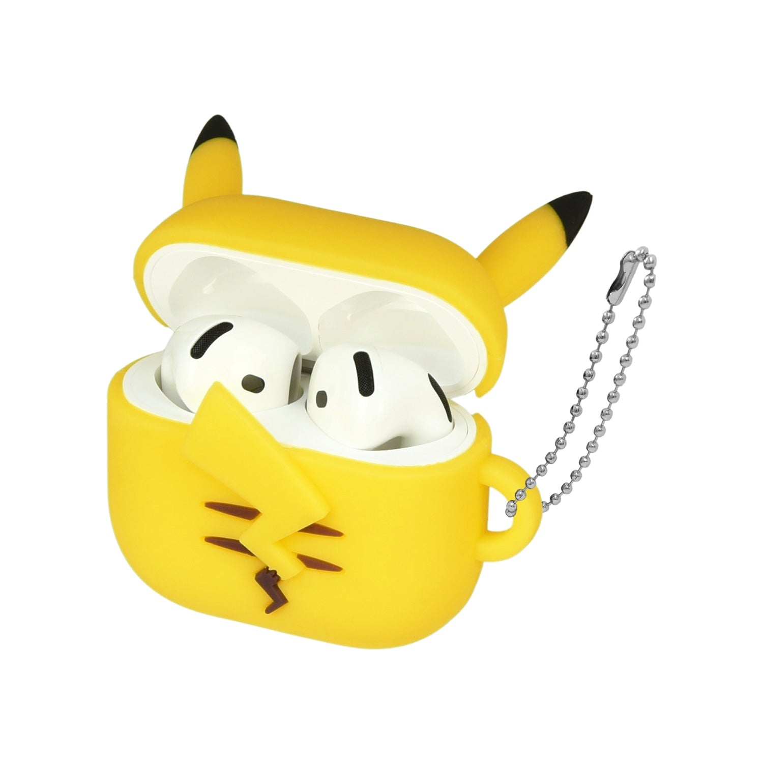 AirPods 4 compatible silicone case Pikachu