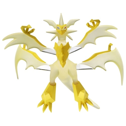 Authentic Japanese Pokemon ML-21 Necrozma figure, showcasing its unique pose and design from Japan