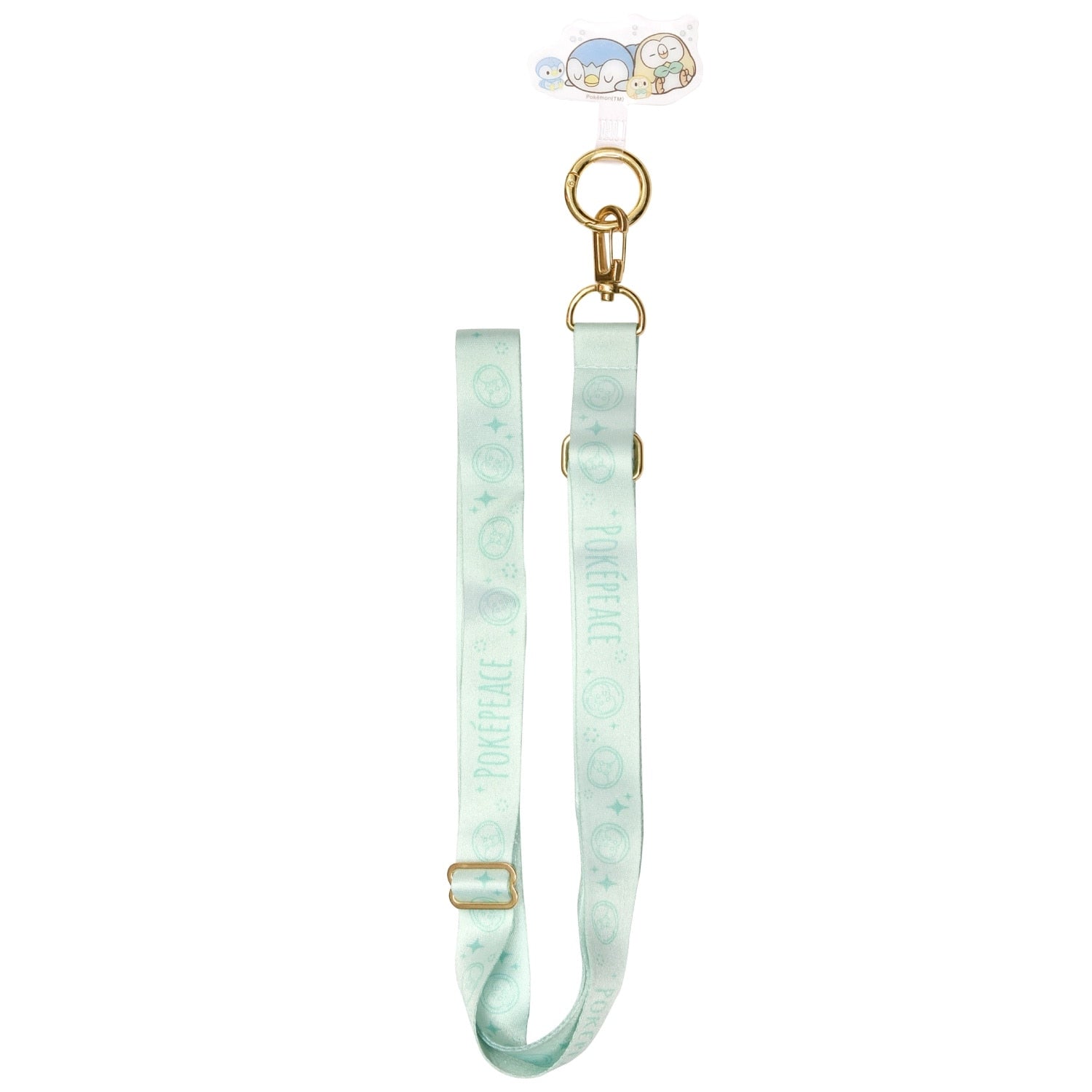 Pokepiece Multi Ring Plus Strap Set Piplup & Mokuro