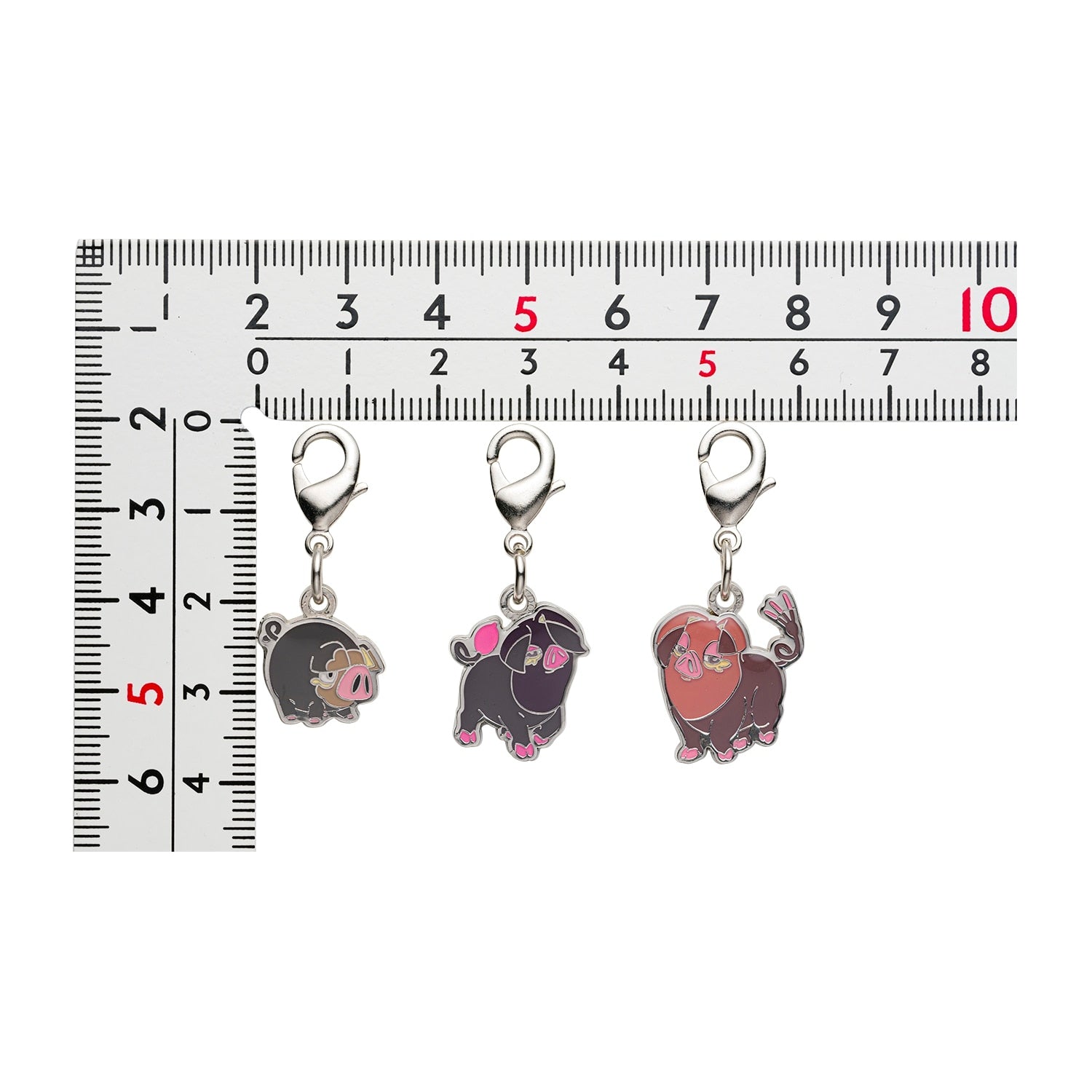 Pokemon Metal Charm collectible item from Japan, official Pokemon Center Japan merchandise