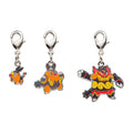 National Encyclopedia Metal Charm 498 from Japan, featuring a unique Pokemon design