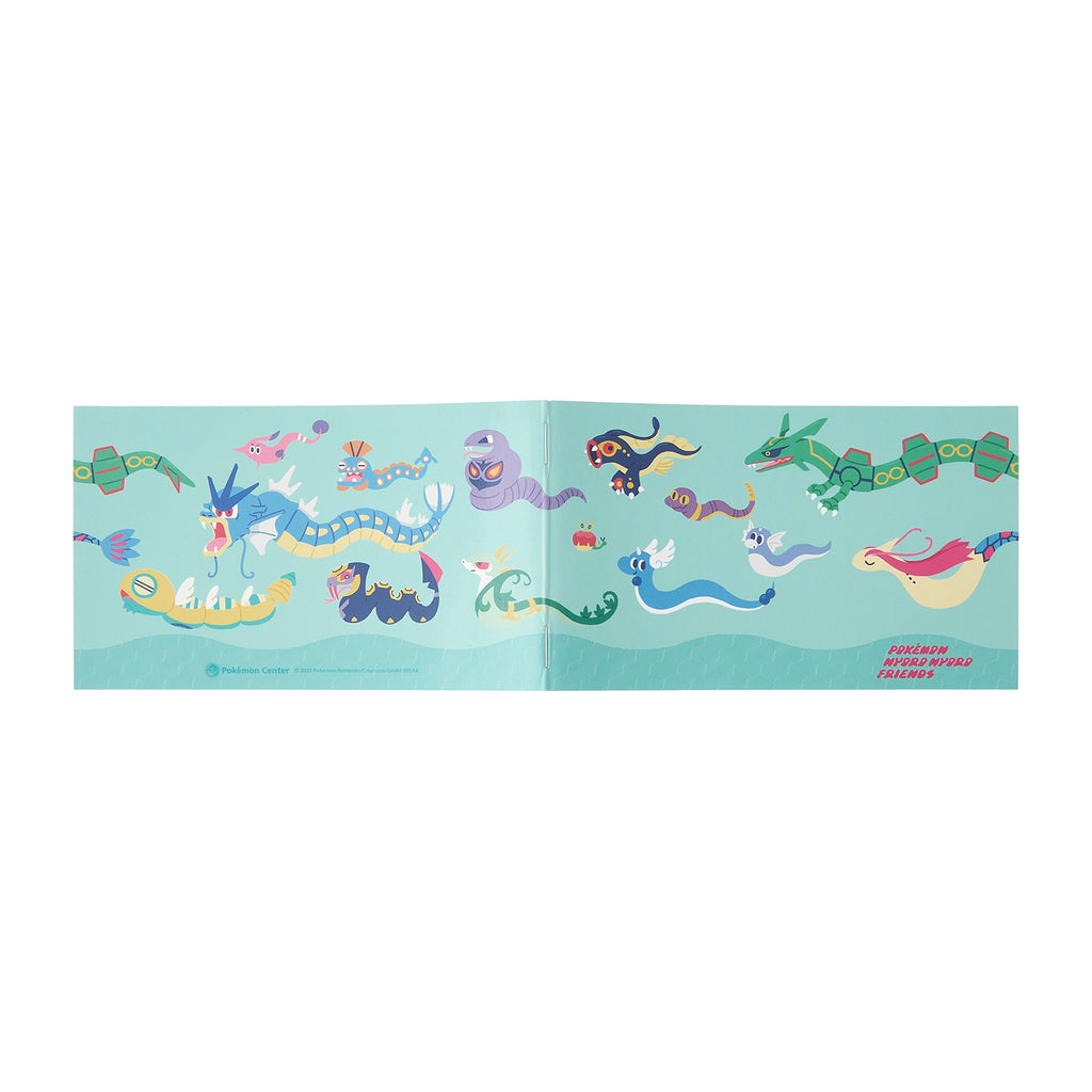 Japanese Pokémon notebook with NYORO NYORO Friends characters, 24 g