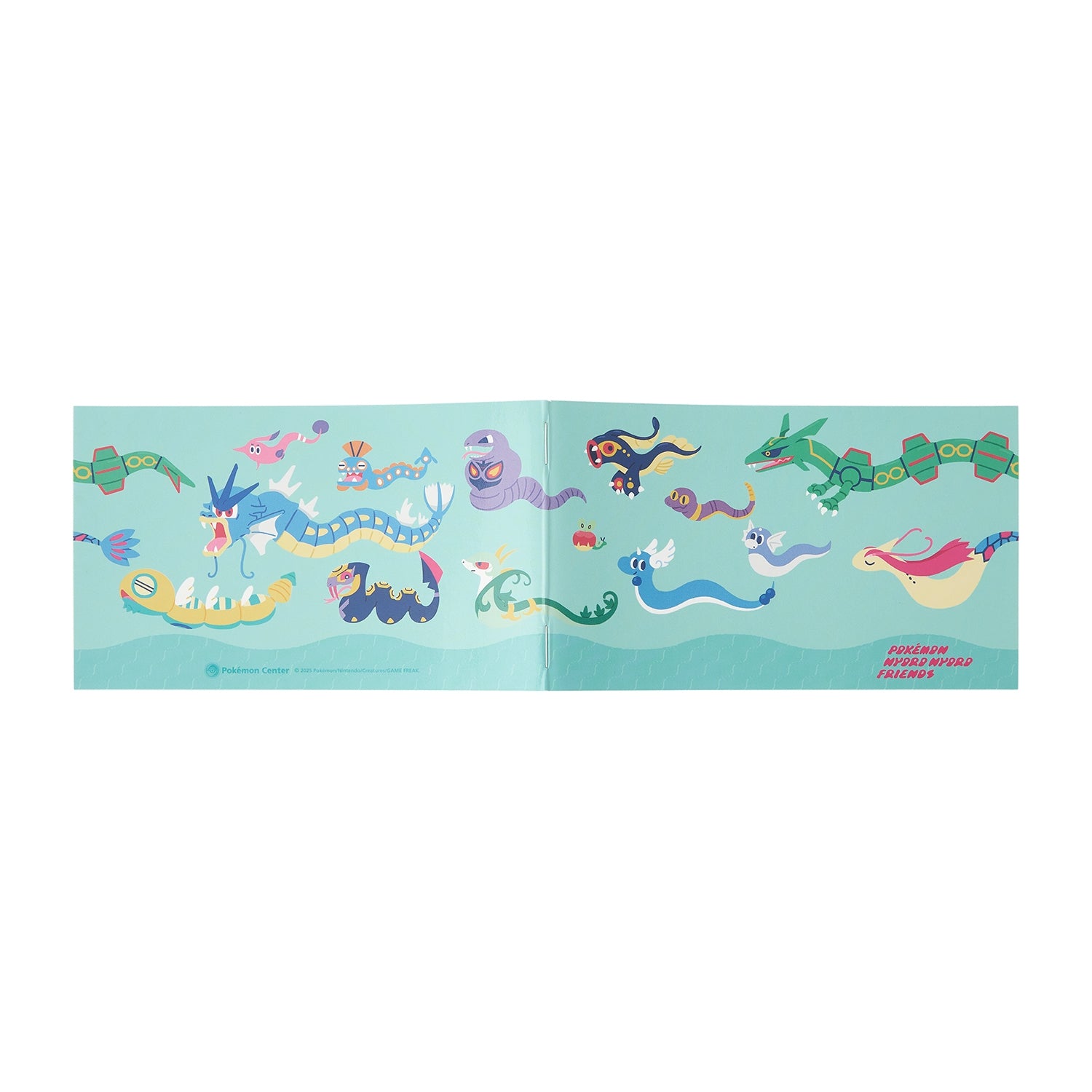 Japanese Pokémon notebook with NYORO NYORO Friends characters, 24 g