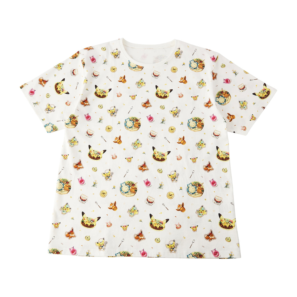 T-shirt Pokémon Cafe & Pikachu Sweets Free