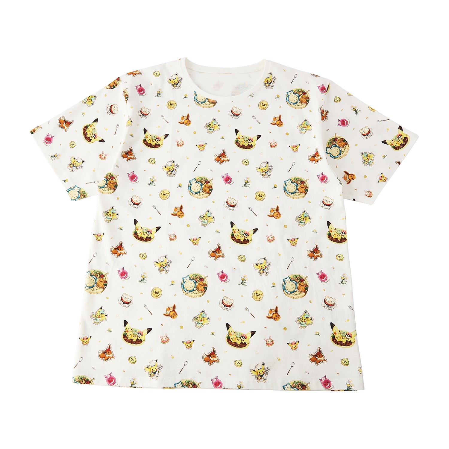 T-shirt Pokémon Cafe & Pikachu Sweets Free
