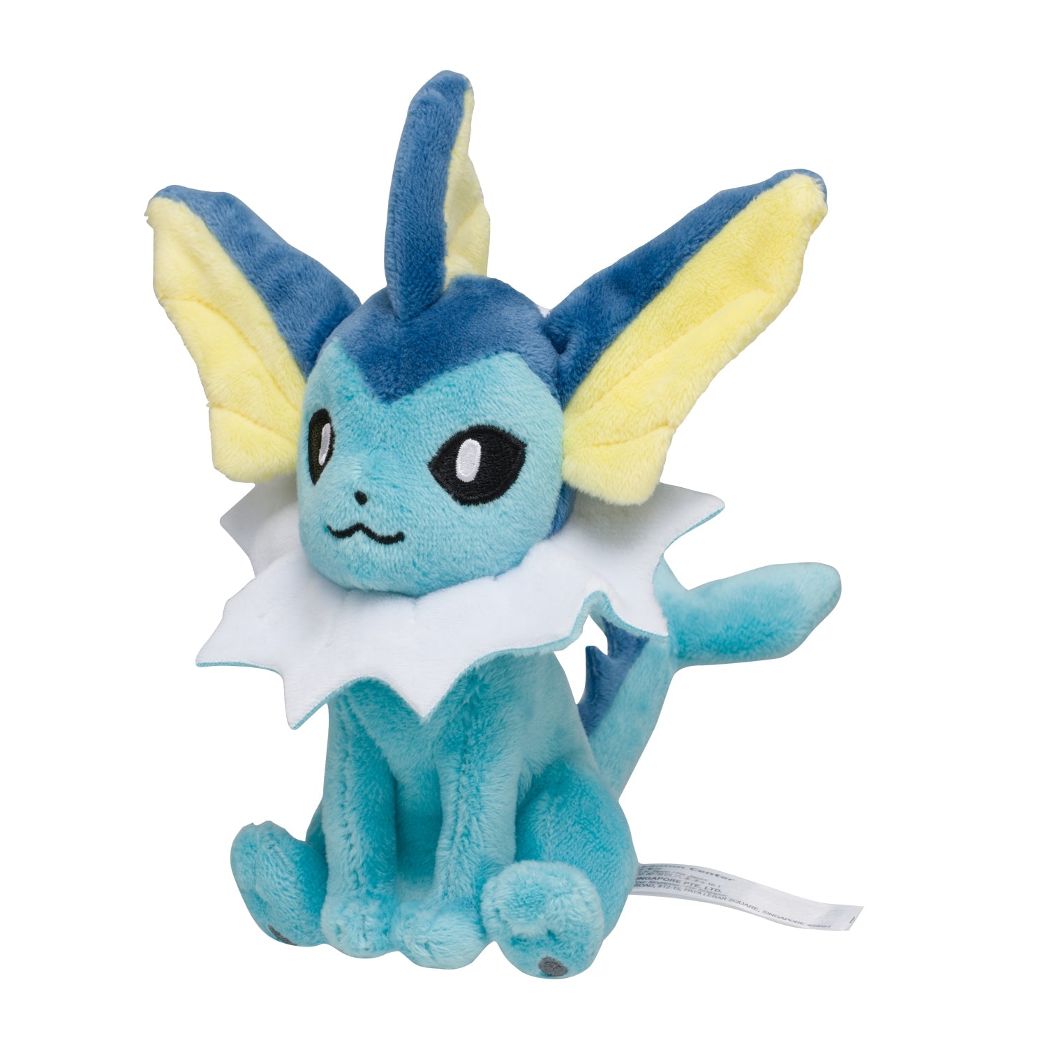 Pokémon Fit Vaporeon (#134) Official Plush – Pokémon Center Japan