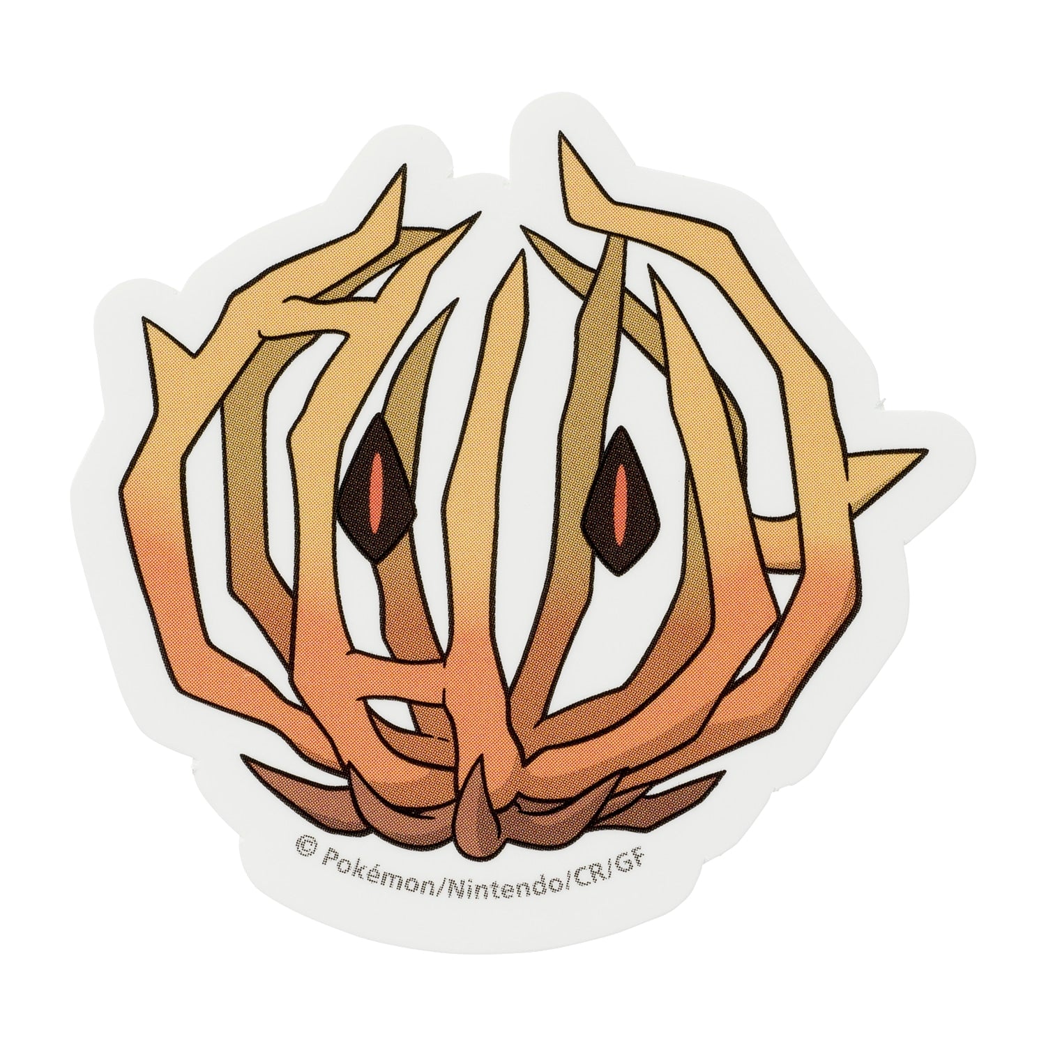 Pokemon Anoxa sticker with Grass/Ghost-type design from Japan