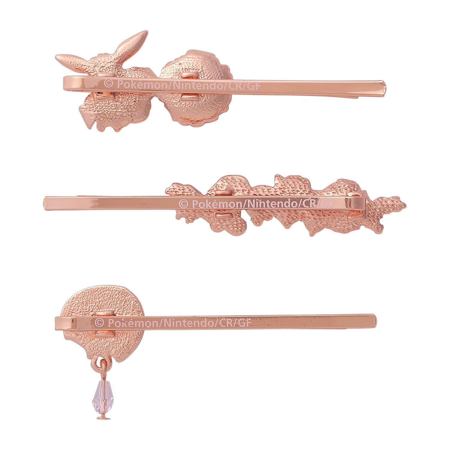 Authentic Pokemon Hairpin Fleur de Coquelicot with anime design from Japan