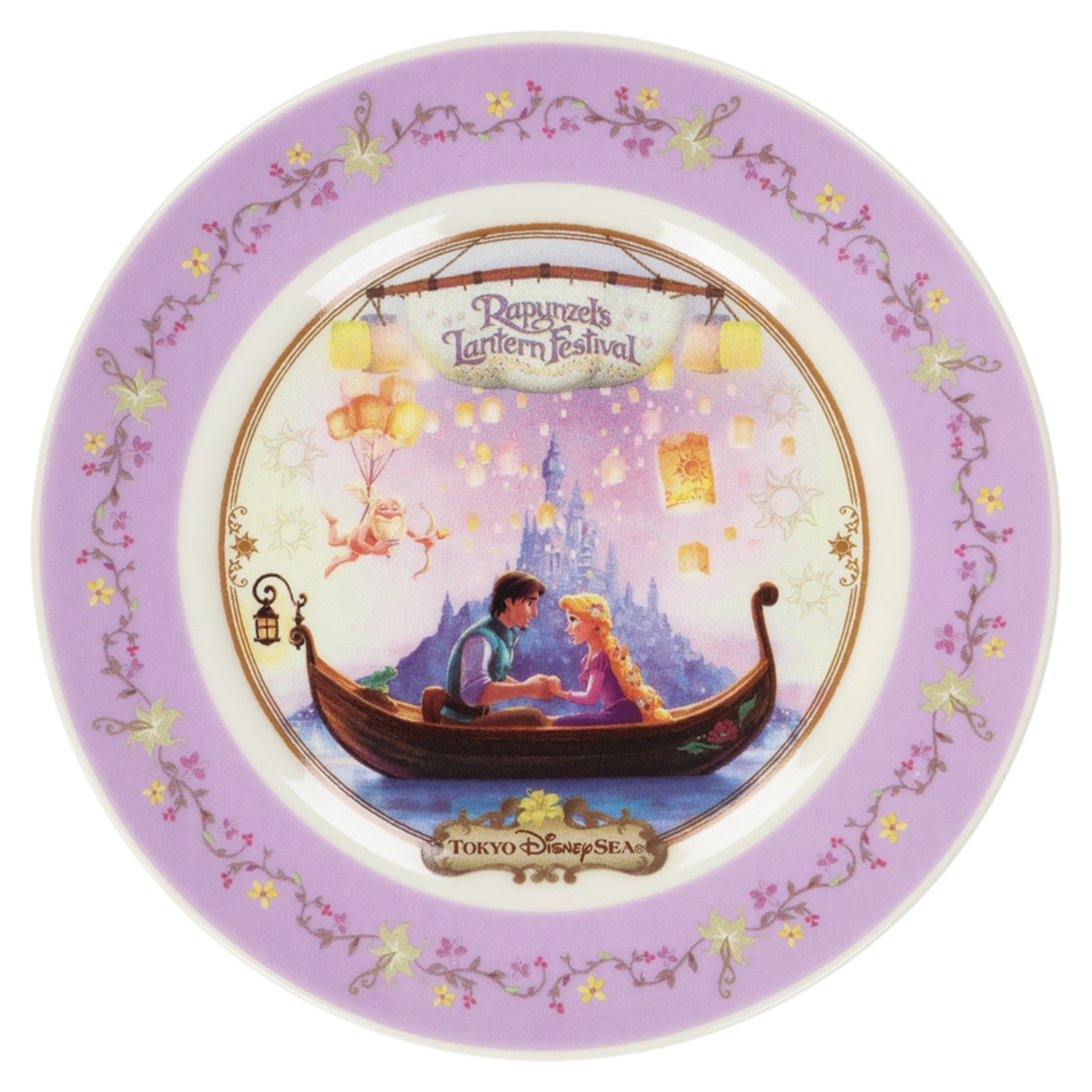 Souvenir Plate Rapunzel on the Tower