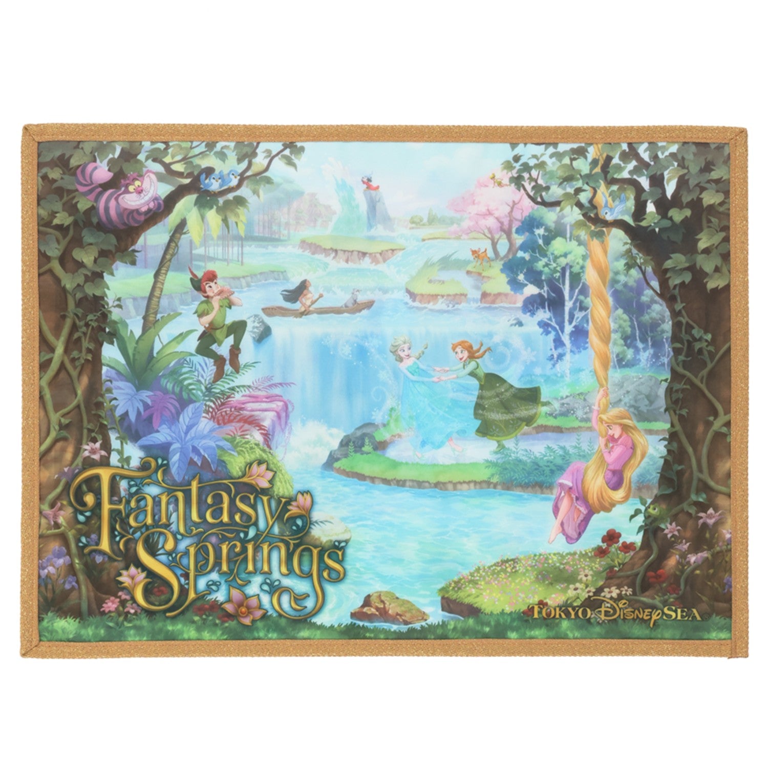 souvenir placemat fantasy springs