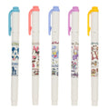 Line marker (mild liner) 5 colors 5 pieces Mickey Mouse and friends