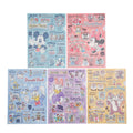 5 clear holders A4 Mickey Mouse and friends