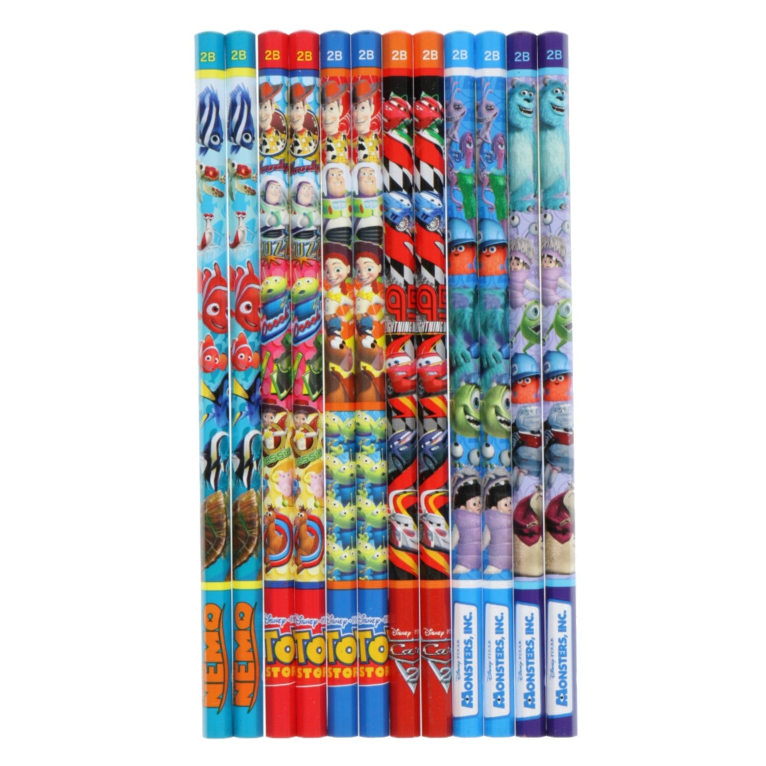 12 pencils 2B