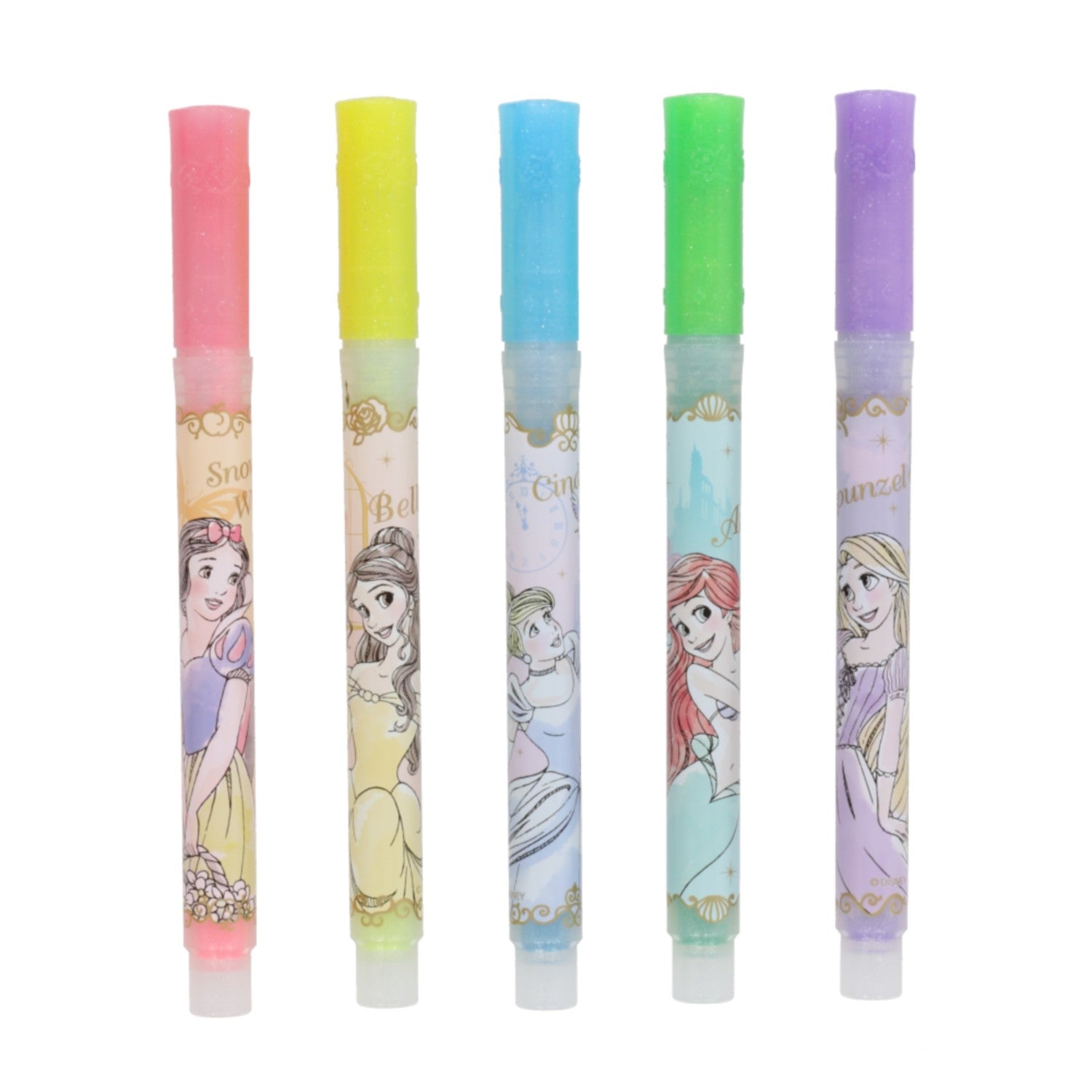 Highlighter 5 Colors 5 Pieces Disney Princess