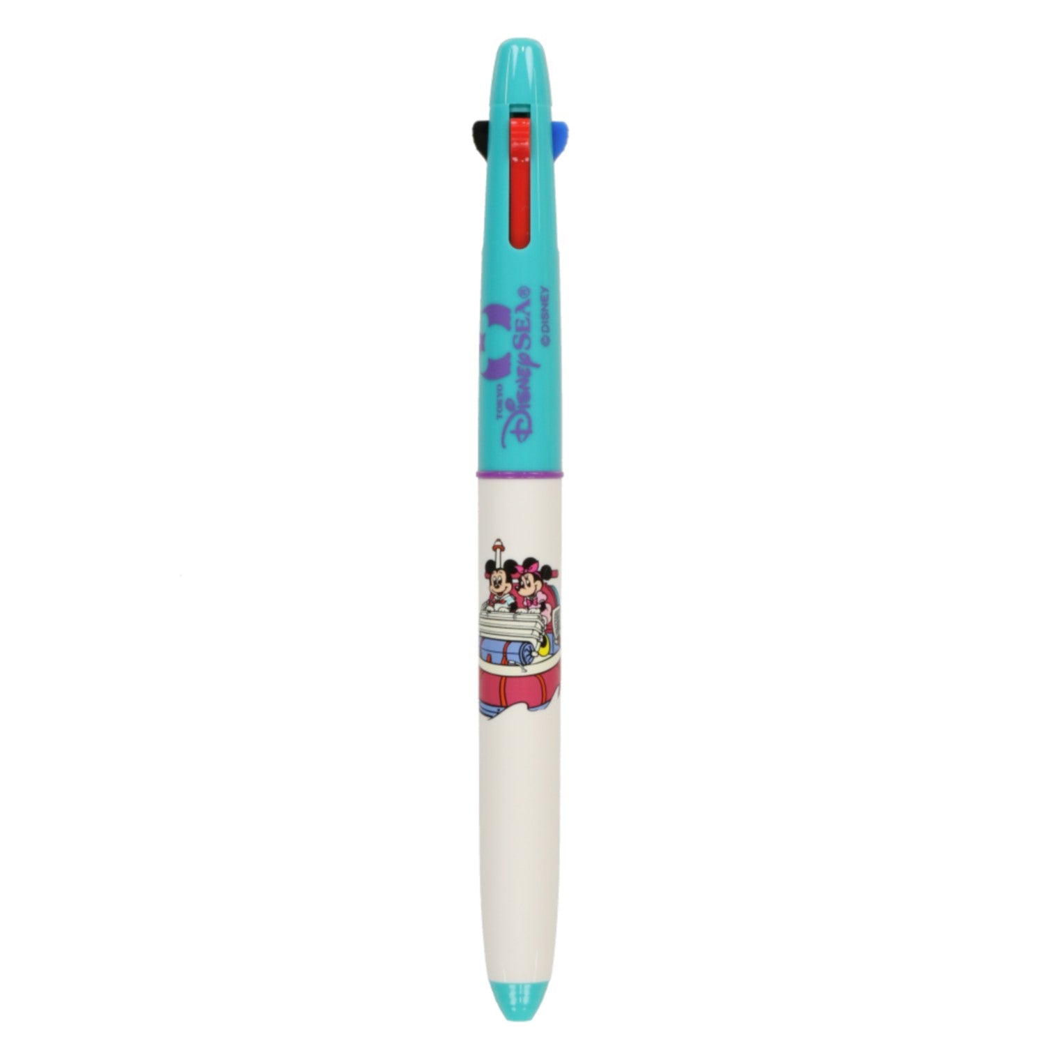 Multicolor ballpoint pen 3 colors Mickey Minnie