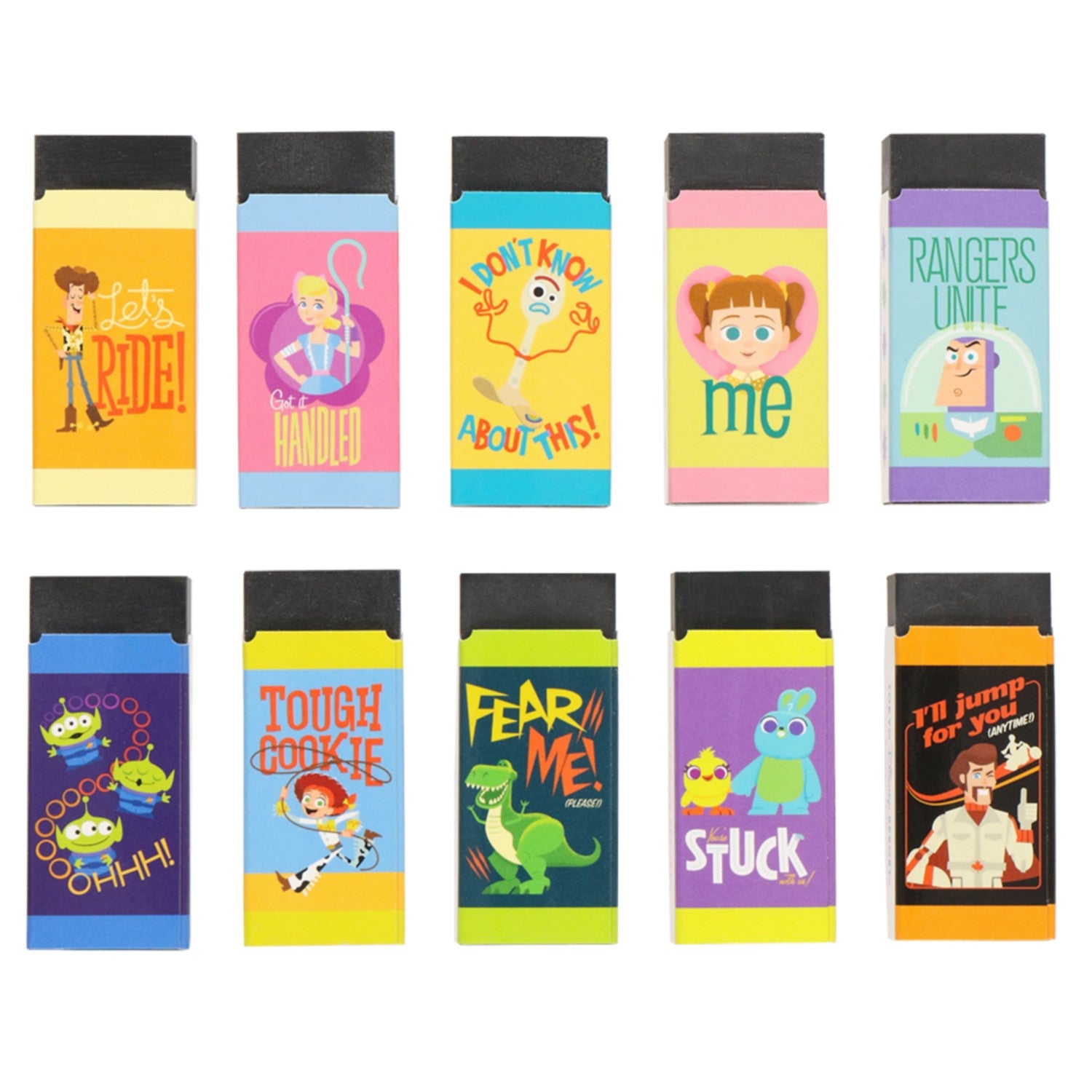 Eraser <MONO> 10 pieces Toy Story